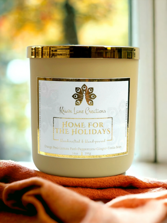 "Home for the Holidays" Luxury Candle