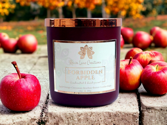 "Forbidden Apple" Luxury Candle